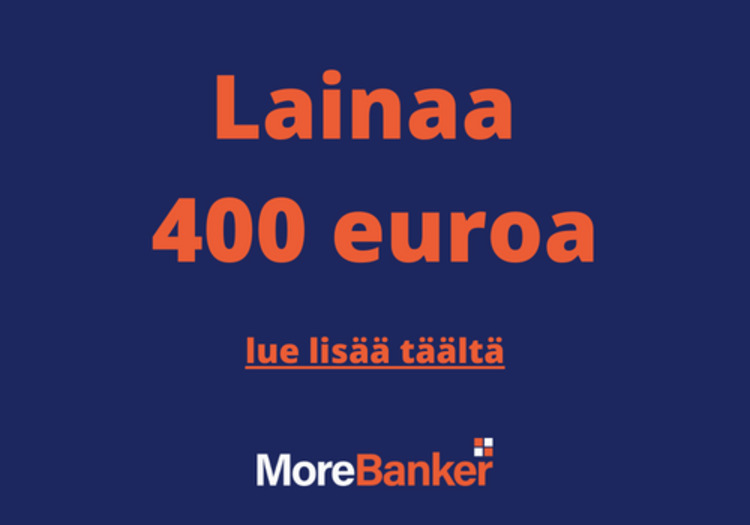 Lainaa 400 euroa